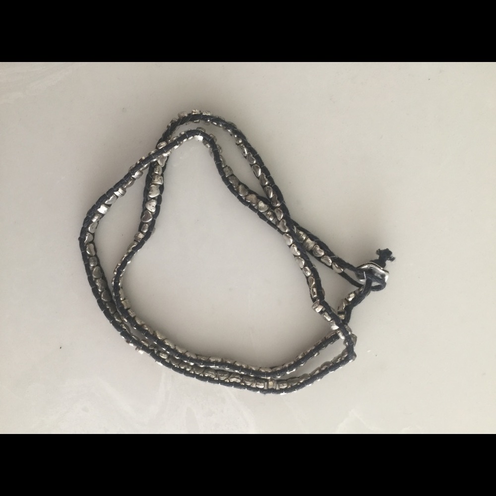New Heart shaped stone wrap bracelet